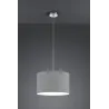 Suspension Intérieur Métal Nickel mat 230V.