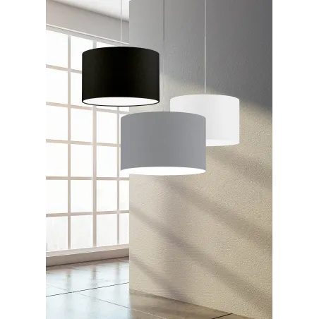 Suspension Intérieur Métal Nickel mat 230V.