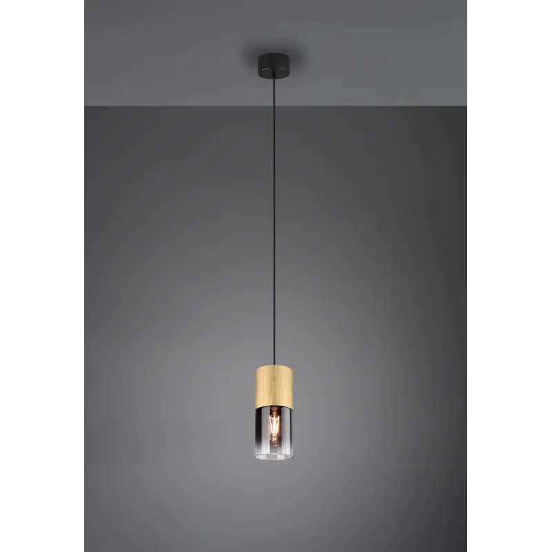 Suspension Intérieur Métal Laiton mat 230V.
