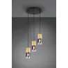 Suspension Intérieur Métal Laiton mat 230V.