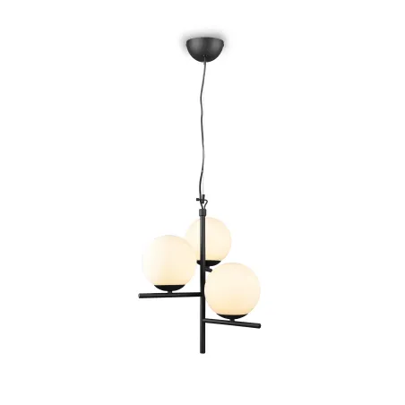 Suspension Intérieur Métal noir mat 230V.