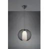 Suspension Intérieur Métal noir mat 230V.
