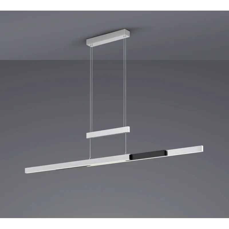 Suspension Intérieur Métal aluminium brossé 230V. LED 2700K - 5000K 5300lm.