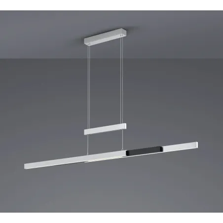 Suspension Intérieur Métal aluminium brossé 230V. LED 2700K - 5000K 5300lm.