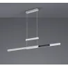 Suspension Intérieur Métal aluminium brossé 230V. LED 2700K - 5000K 5300lm.