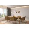 Suspension Intérieur Métal Nickel mat 230V. LED 2300+3000+4000K 6800lm.