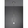 Suspension Intérieur Métal Nickel mat 230V.