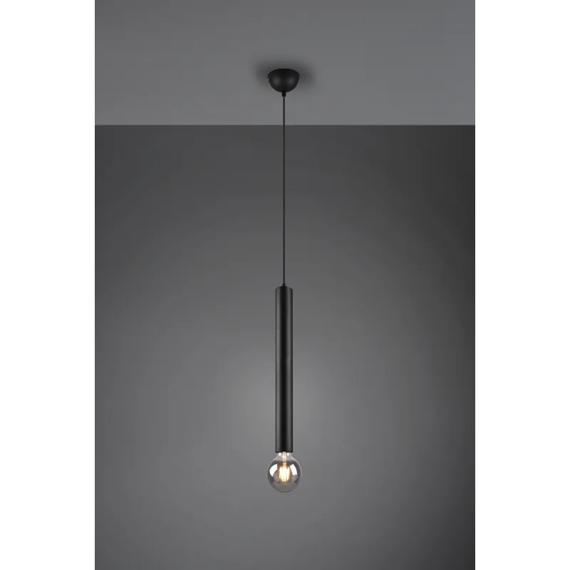 Suspension Intérieur Métal noir mat 230V.
