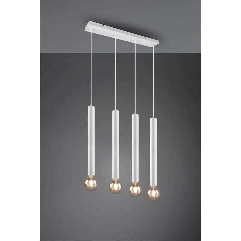 Suspension Intérieur Métal Blanc mat 230V.