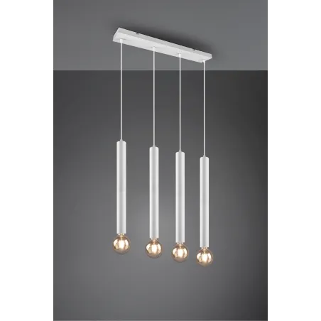 Suspension Intérieur Métal Blanc mat 230V.