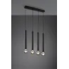 Suspension Intérieur Métal noir mat 230V.