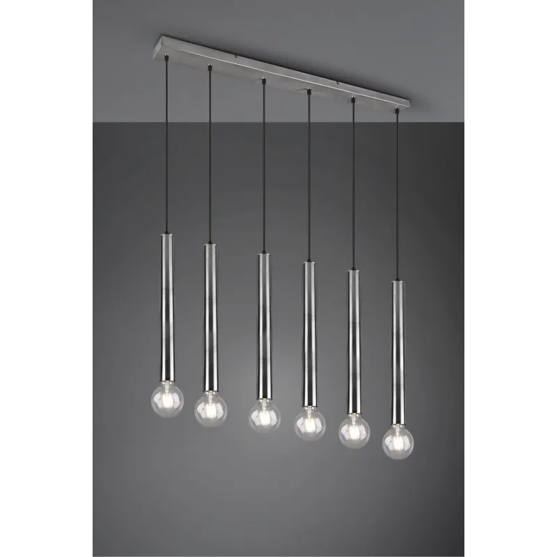 Suspension Intérieur Métal Nickel mat 230V.