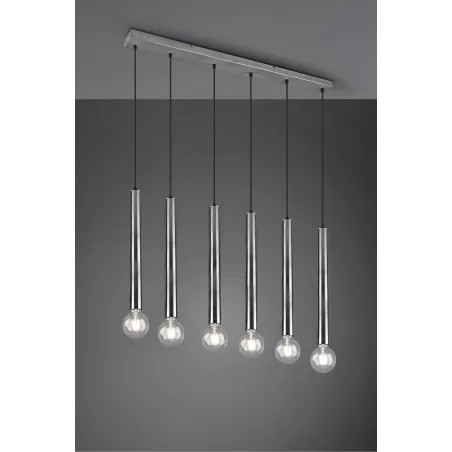 Suspension Intérieur Métal Nickel mat 230V.