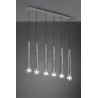 Suspension Intérieur Métal Nickel mat 230V.
