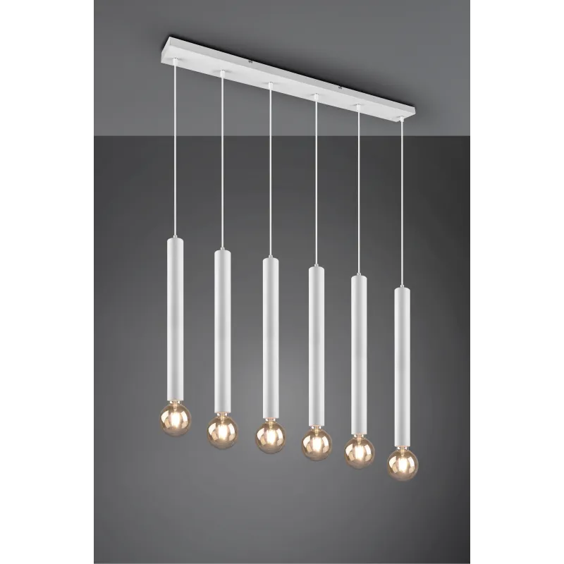 Suspension Intérieur Métal Blanc mat 230V.