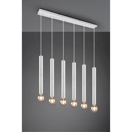 Suspension Intérieur Métal Blanc mat 230V.