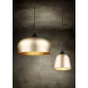 Suspension Intérieur Aluminium Laiton mat 230V.