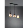 Suspension Intérieur Aluminium Laiton mat 230V.