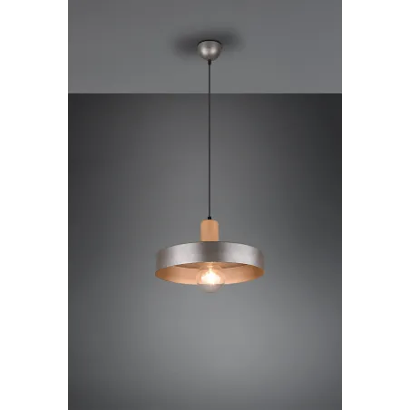 Suspension Intérieur Métal Nickel antique 230V.