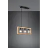 Suspension Intérieur Métal noir mat 230V.