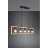 Suspension Intérieur Métal noir mat 230V.