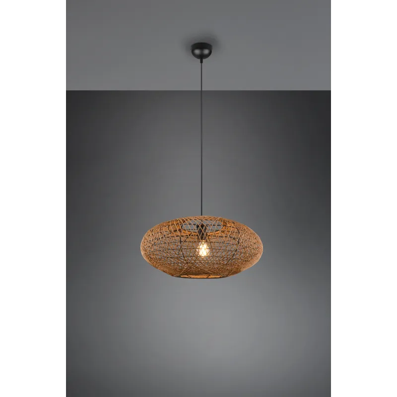 Suspension Intérieur Métal noir mat 230V.