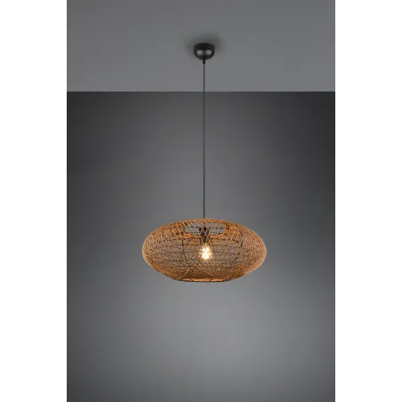Suspension Intérieur Métal noir mat 230V.