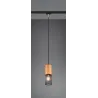 Suspension Intérieur Métal noir mat 230V.