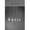 Suspension Intérieur Métal Nickel mat 230V.