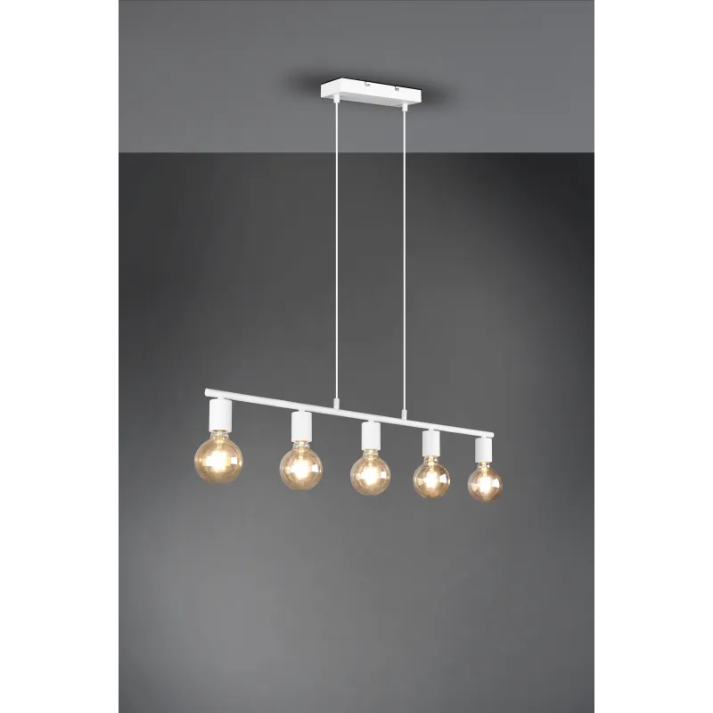 Suspension Intérieur Métal Blanc mat 230V.