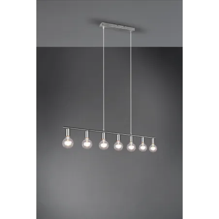 Suspension Intérieur Métal Nickel mat 230V.