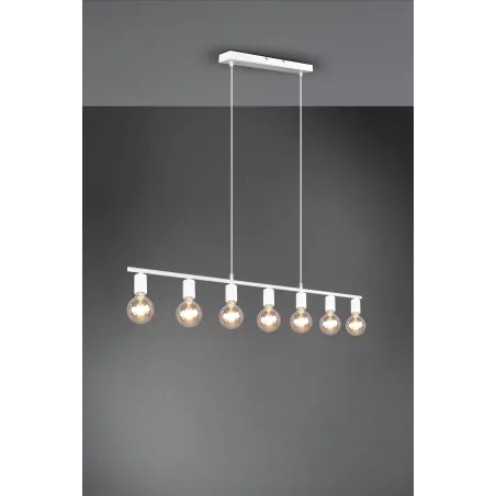 Suspension Intérieur Métal Blanc mat 230V.