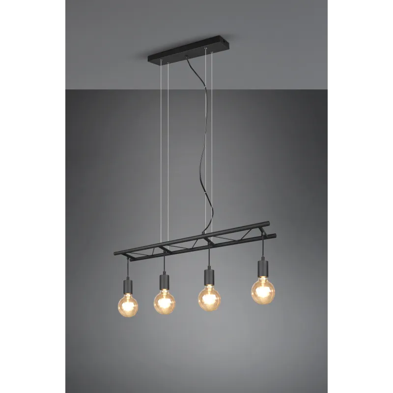 Suspension Intérieur Métal noir 230V.
