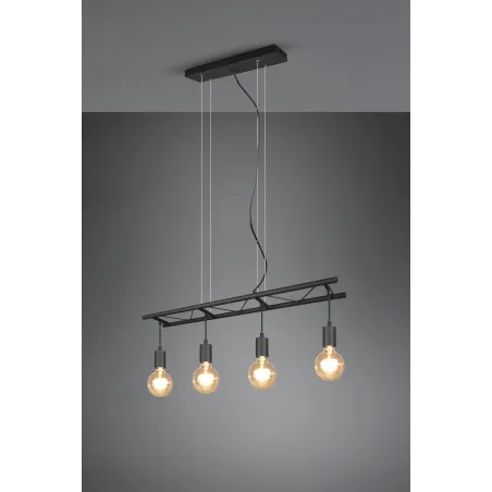 Suspension Intérieur Métal noir 230V.