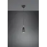 Suspension Intérieur Métal noir mat 230V.