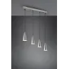 Suspension Intérieur Métal Nickel mat 230V.