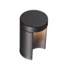 applique inox brossé torche design_e27
