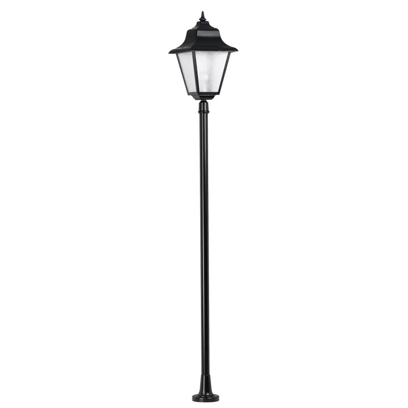 Tête Lampadaire ROB IP43 100W E27 Noir - Pas cher