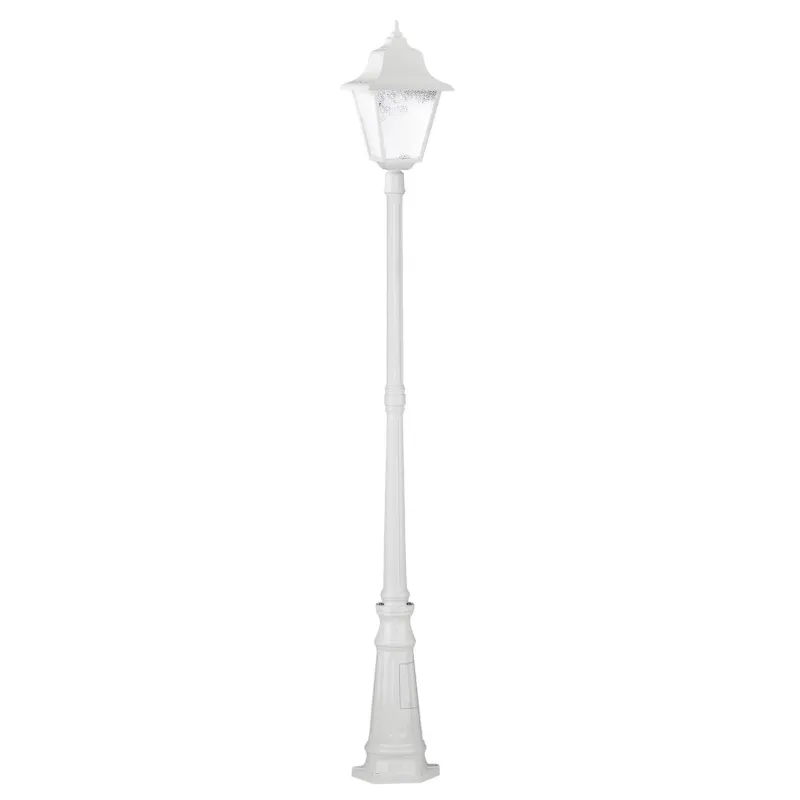 Tête Lampadaire ROB IP43 100W E27 blanc - Pas cher