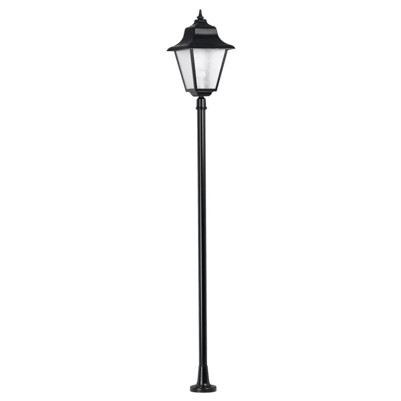 Tête Lampadaire ROB IP43 100W E27 Noir - Pas cher