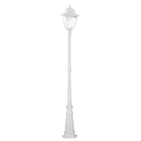 Tête Lampadaire ROB IP43 100W E27 blanc - Pas cher