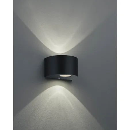 TRIO Applique extérieur noir mat ROSARIO - Pas cher