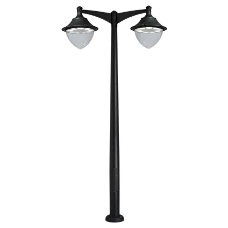 Tête  2L. GUNTHER Ø60 IP65 GX53 Noir - Pas cher