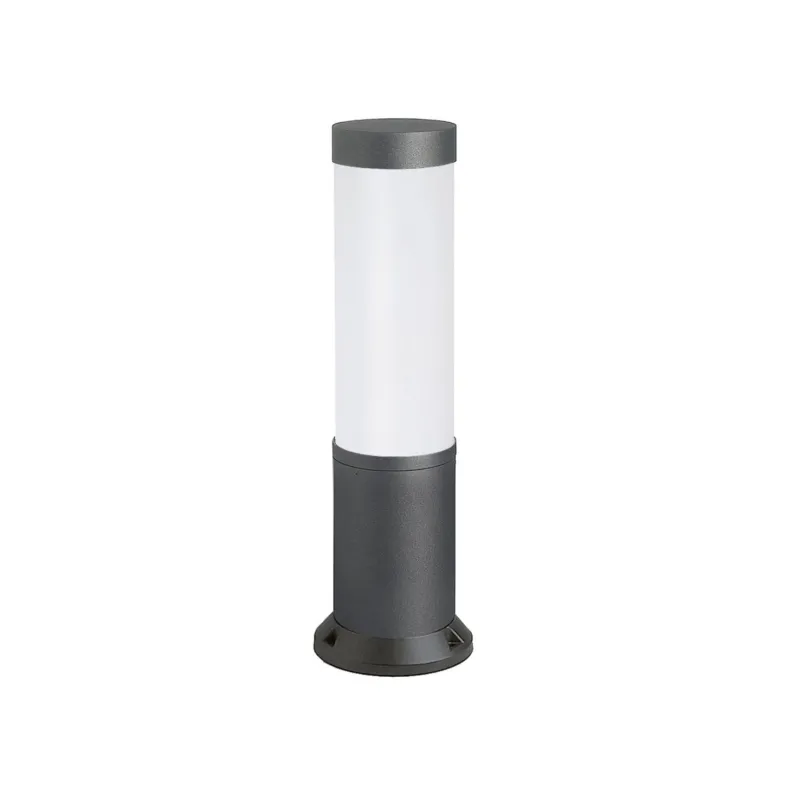 Borne MAXIMA-PLUS IP55 24W 2G11 Opal Antr - Pas cher