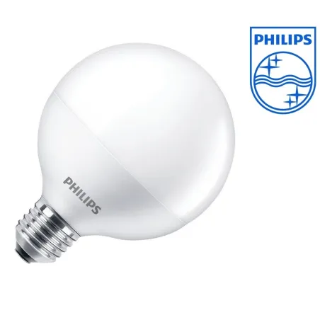 ampoule led philips culot e27 forme globe 60w halogene