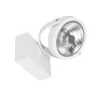 plafonnier blanc applique led orientable variable angle 24°-800 lumens-3000k-4000k-6000k