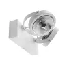 plafonnier blanc applique led orientable variable angle 24°-800 lumens-3000k-4000k-6000k