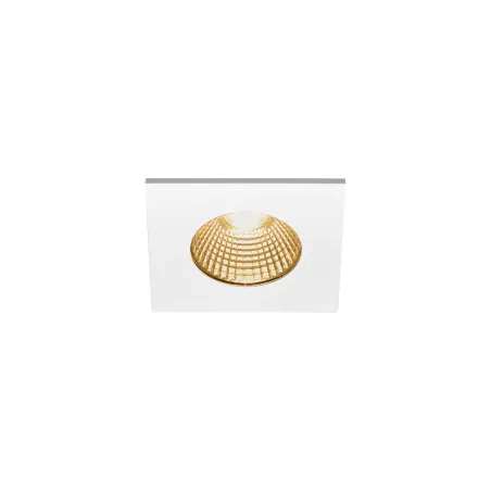 PATTA-I, encastré de plafond intérieur/extérieur, carré, blanc mat, LED, 7,3W, 1800-3000K, IP20/IP65, Dim to warm, variable