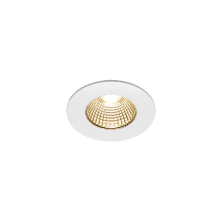 PATTA-I, encastré de plafond intérieur/extérieur, rond, blanc mat, LED, 7,3W, 1800-3000K, IP20/IP65, Dim to warm, variable