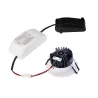 PATTA-I, encastré de plafond intérieur/extérieur, rond, blanc mat, LED, 7,3W, 1800-3000K, IP20/IP65, Dim to warm, variable